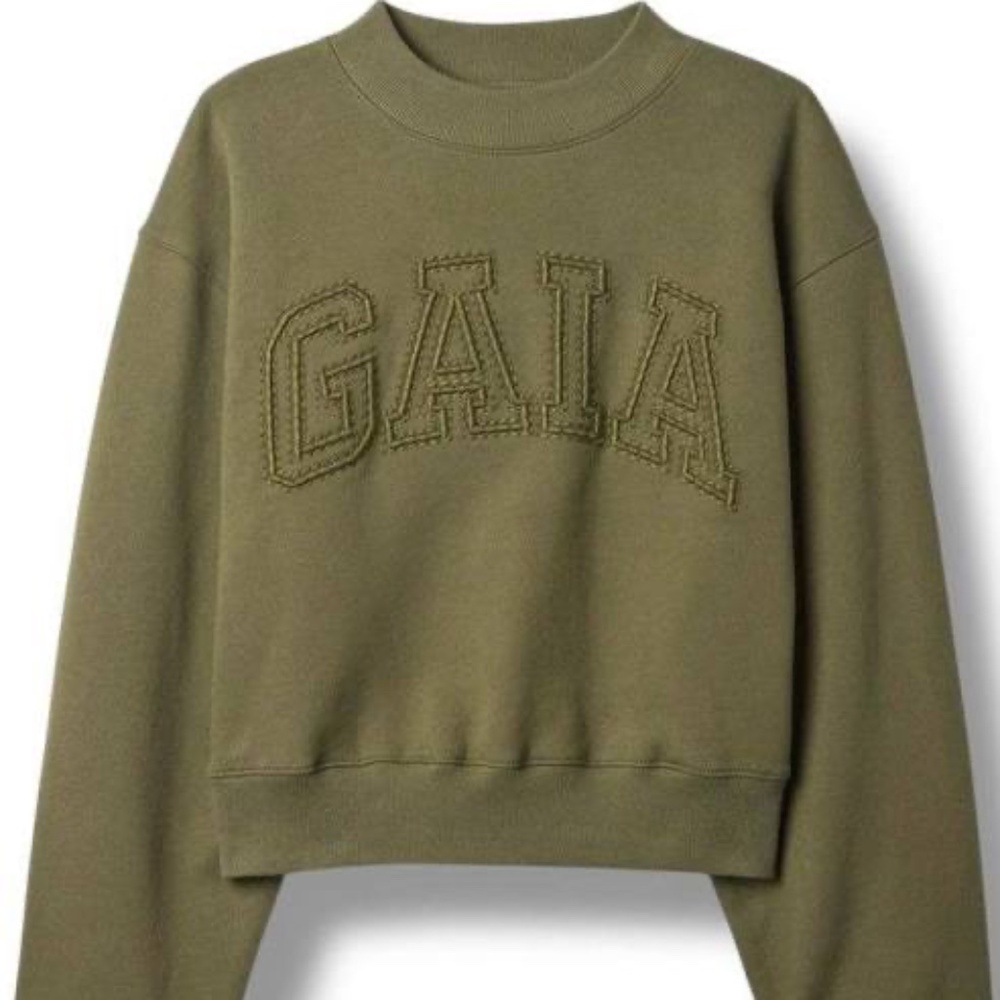 Gap x Cult Gaia Collab Cropped Sweatshirt